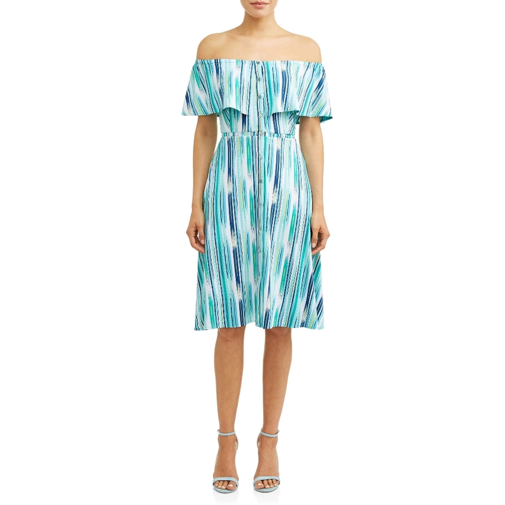 💓 NWT Sofia Vergara Off-The-Shoulder Dress 💓